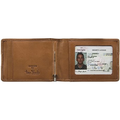 Brand: Tony Perotti Mens RFID Blocking Bifold MONEY CLIP Credit Card Wallet with ID Italian Leather