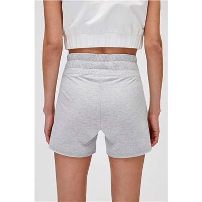 Bad Bear, Serena Sweatshorts Gri Melanj Kadın Şort