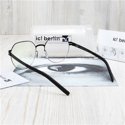 IB00036 - Оправа ic!Berlin M714 black + футляр