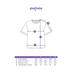 Футболка PLAYTODAY, 1073904