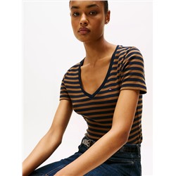 V-Neck Stripe Favorite T-Shirt