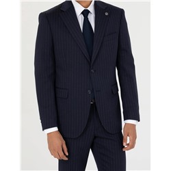 Lacivert Slim Fit Takım Elbise
