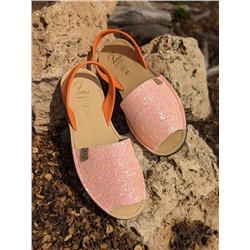 AB. Zapatos 320-5 buble+PELLE- TRESIS (500) naranja АКЦИЯ