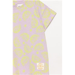 Conjunto camiseta estampada y legging ciclista