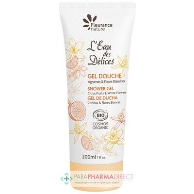 Fleurance Nature Gel Douche - Agrumes & Fleurs Blanches - BIO 200 ml