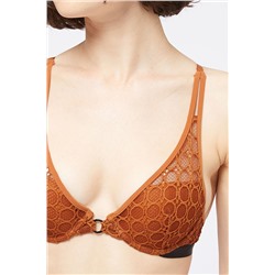 Sujetador Seventies Ocre