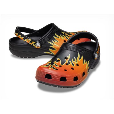Classic Flames Clog