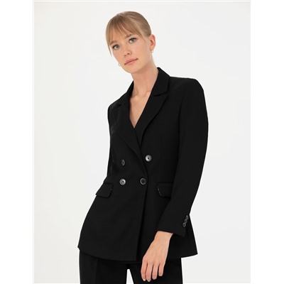 Siyah Slim Fit Ceket