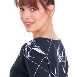 Damen Sweatkleid mit 3/4-Arm
