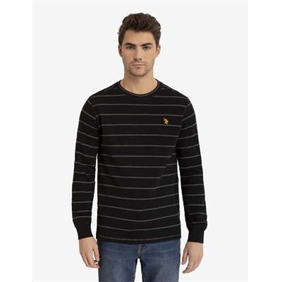 YARN DYE STRIPE THERMAL