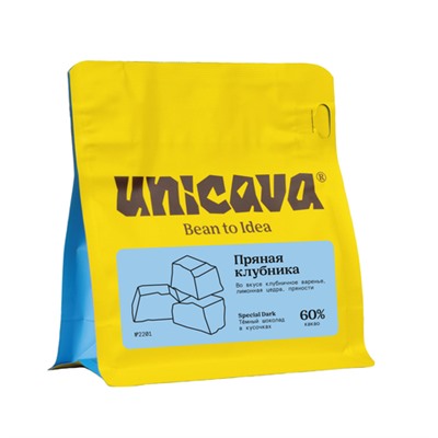 Пряная клубника, 60 % какао