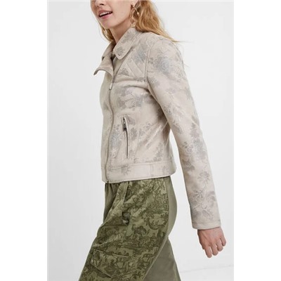Chaqueta biker slim