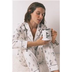Taza térmica estampado animal Snoopy