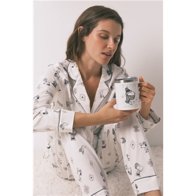 Taza térmica estampado animal Snoopy