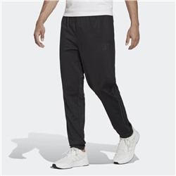 ESSENTIALS WARM-UP TAPERED 3-STRIPES TRACK PANTS