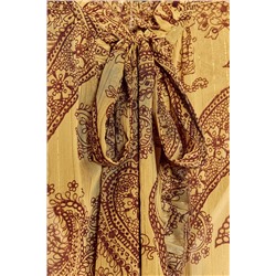 ZW COLLECTION LONG PRINTED DRESS