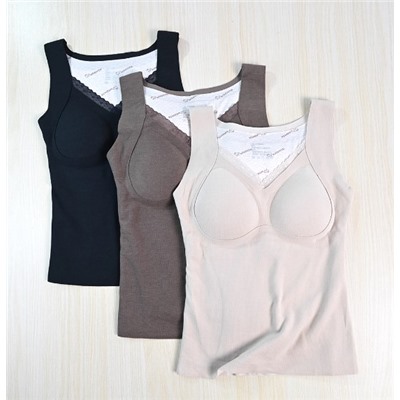 Женская майка с флисовой подкладкой и шерстяной подкладкой