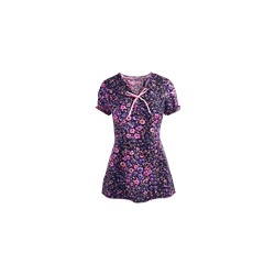 koi Scrubs Floral Valley Print Top