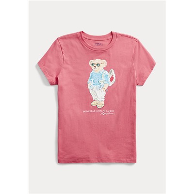 Polo Ralph Lauren Summer Cable Polo Bear Jersey Tee
