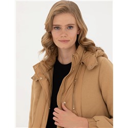 Bej Regular Fit Mont