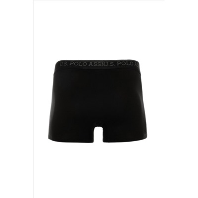 Erkek Siyah 3'lü Boxer