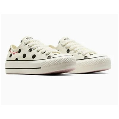 Chuck Taylor All Star Lift Platform Polka Dots