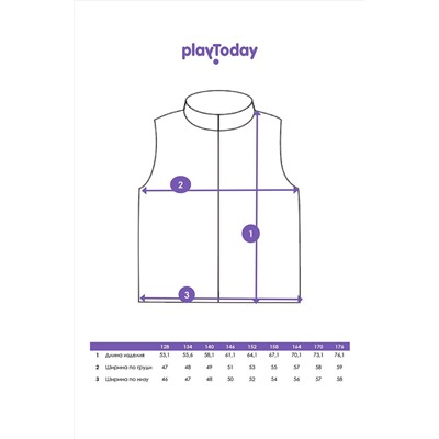 Жилет PLAYTODAY, 1088972