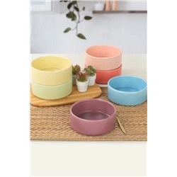 Keramika Mix Mat Soft Stackable Çorba Kasesi 14 Cm 6 Adet ST038706F17XA000000MAKA500