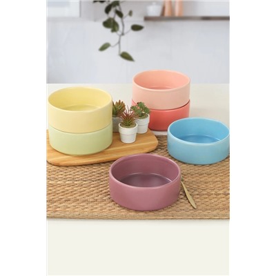 Keramika Mix Mat Soft Stackable Çorba Kasesi 14 Cm 6 Adet ST038706F17XA000000MAKA500