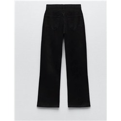 Джинсы Zara прямые с высокой талией