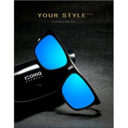 IQ30048 - Солнцезащитные очки ICONIQ P0733 Black gun leg ice blue