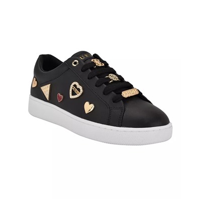 GUESS Women's Runia Embellished Lace-Up Sneakers