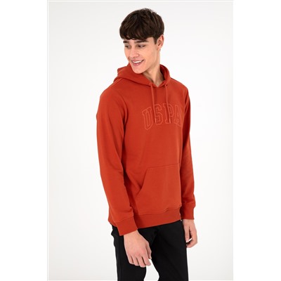 Erkek Kiremit Basic Sweatshirt