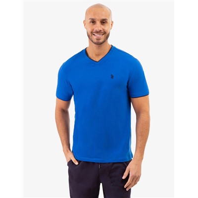 DOUBLE V-NECK T-SHIRT