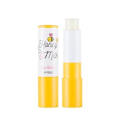 Honey & Milk Lip Balm, Бальзам  для губ с экстрактом меда и молочными протеинами