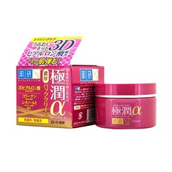 Rohto HADA LABO Антивозрастной гиалуроновый a-Альфа лифтинг-крем для лица с ПЕПТИДАМИ и 4мя видами гиалуроной кислоты, банка 50 гр.