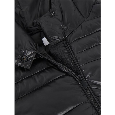 Steppjacke mit Kapuze