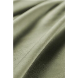 Ciel King Size Plus Lastikli Saten Çarşaf - Haki