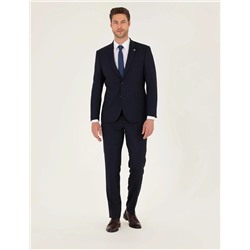 Lacivert Slim Fit Takım Elbise