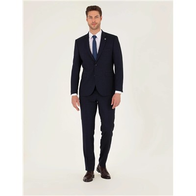 Lacivert Slim Fit Takım Elbise