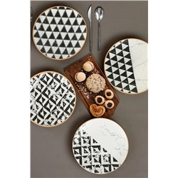 Keramika Triangle Pasta Tabağı 21 Cm 4 Adet 18765-18766-18767-18768 ST040704F022AMD9300MAHTT00