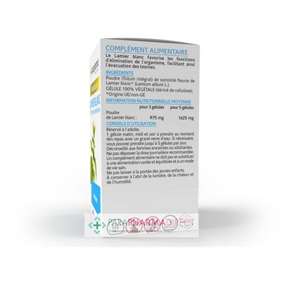 ArkoPharma ArkoGélules - Lamier Blanc - Dépuratif - 45 gélules