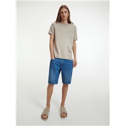 Shorts im Regular-Fit aus Denim