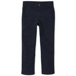 The Children’s Place  Boys Uniform Stretch Skinny Chino Pants - New Navy
