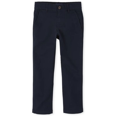 The Children’s Place  Boys Uniform Stretch Skinny Chino Pants - New Navy