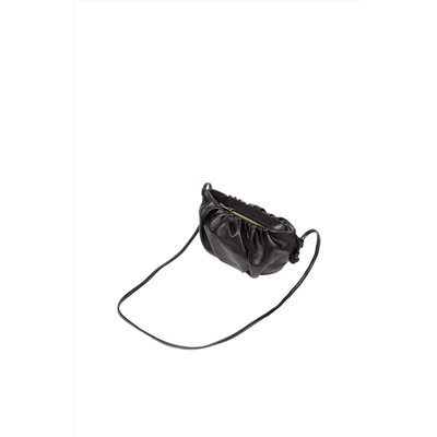Bandolera de piel ovina - Negro