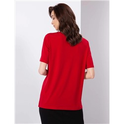 Kırmızı Comfort Fit Bluz