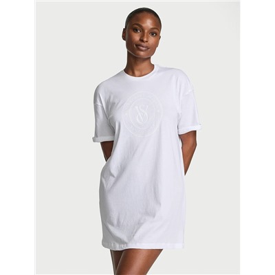 VICTORIA'S SECRET 100% Cotton Oversize Sleep Tee