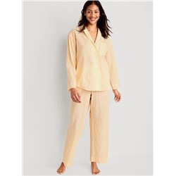 Matching Printed Pajama Set for Women