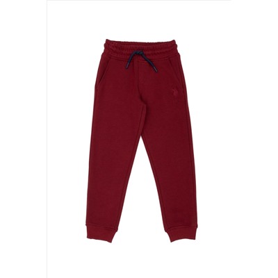Çocuk Bordo Eşofman Altı